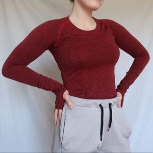 Lululemon Swiftly Longsleeve w/ Thumb Holes